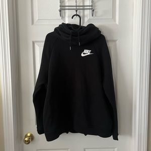 Nike funnel neck hoodie